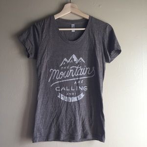 American Apparel Tops - Mountains T-shirt ⛰ American Apparel Tops - Mountains T-shirt ⛰